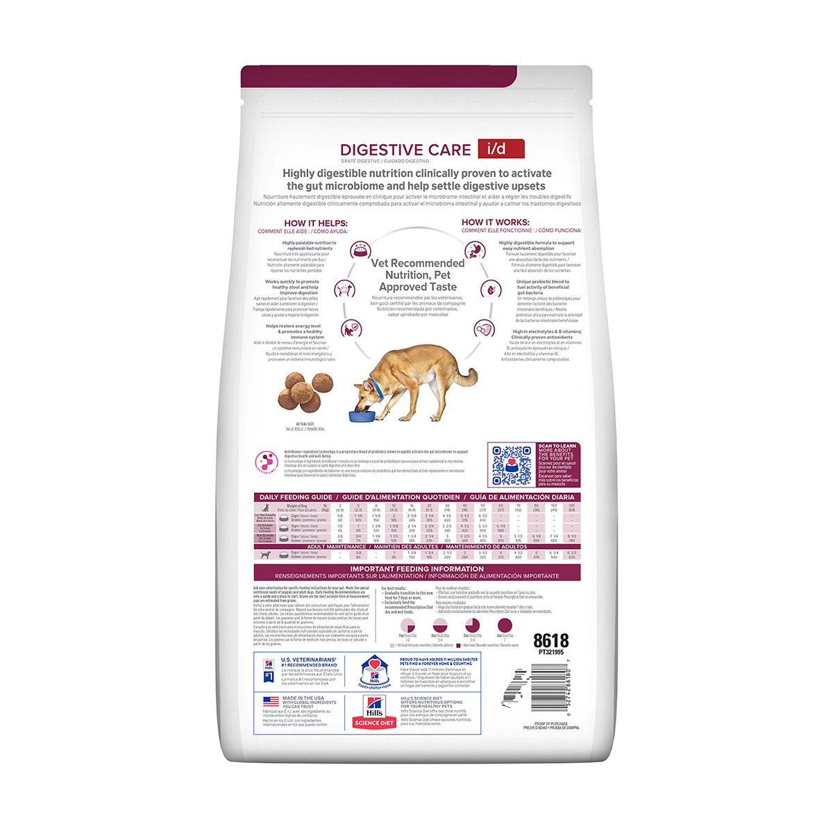 Alimento Hill's Prescription Diet i/d Cuidado Digestivo Para Perro