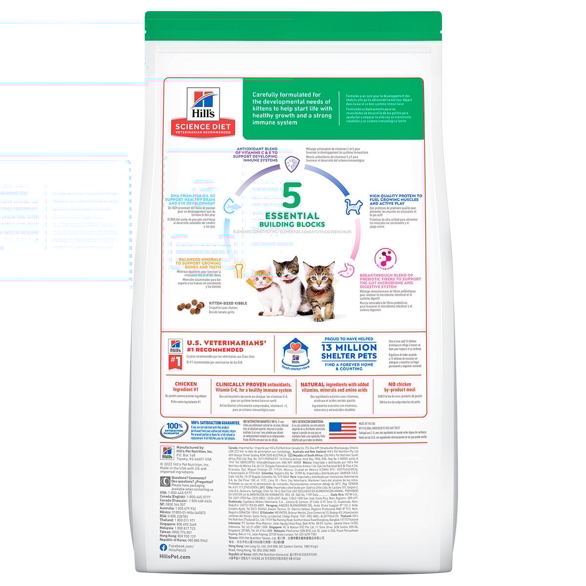 Alimento Hill's Science Diet Original Para Gatito 3.2kg