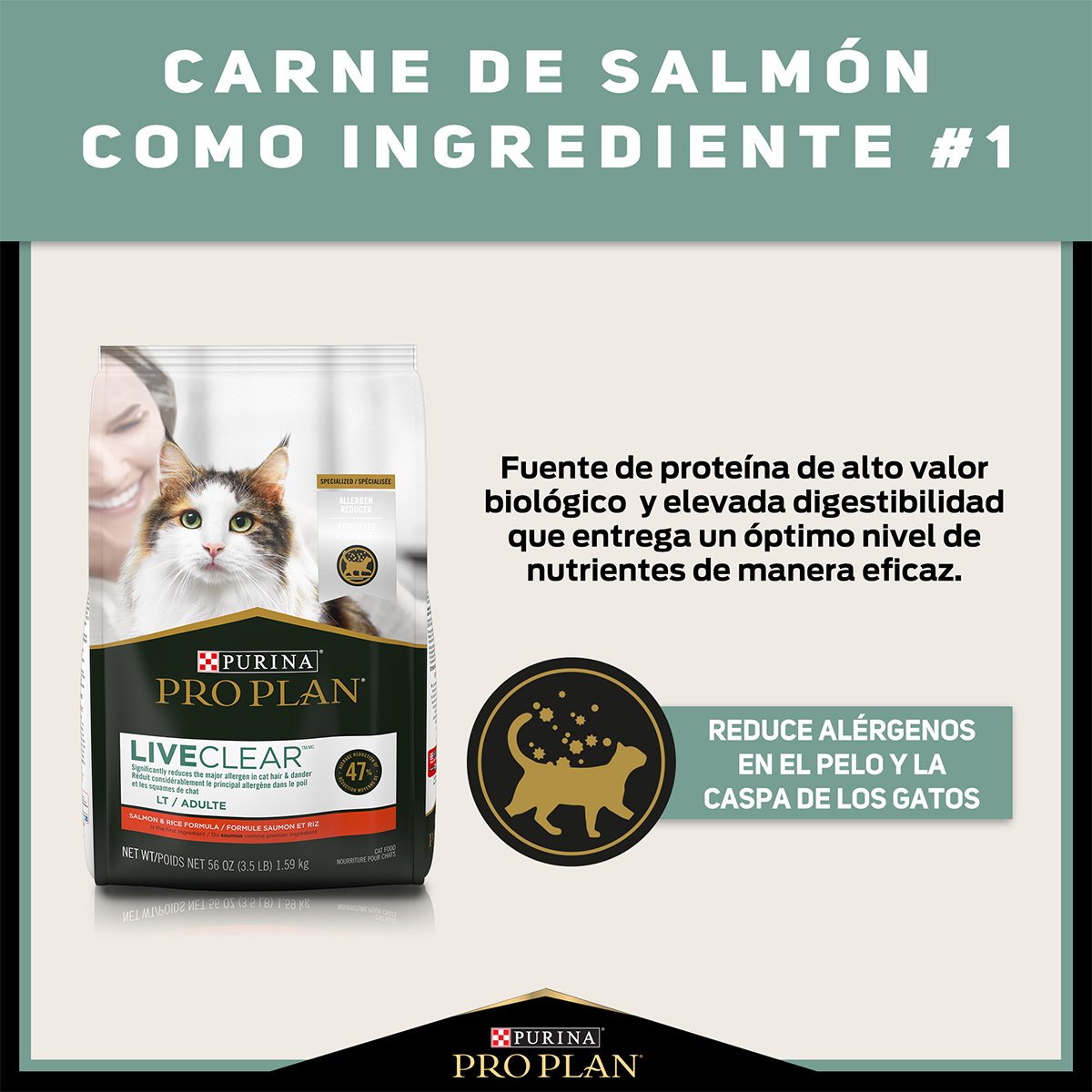 Alimento Pro Plan Liver Clear Para Gato (UNICAMENTE BAJO PEDIDO)