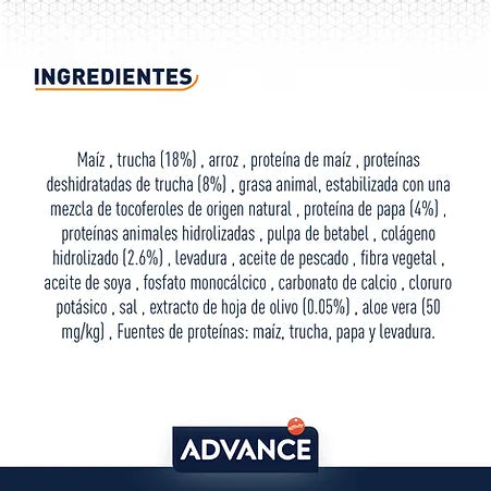 Advance Alimento Atopic R. Minis 1.5kg (UNICAMENTE BAJO PEDIDO)