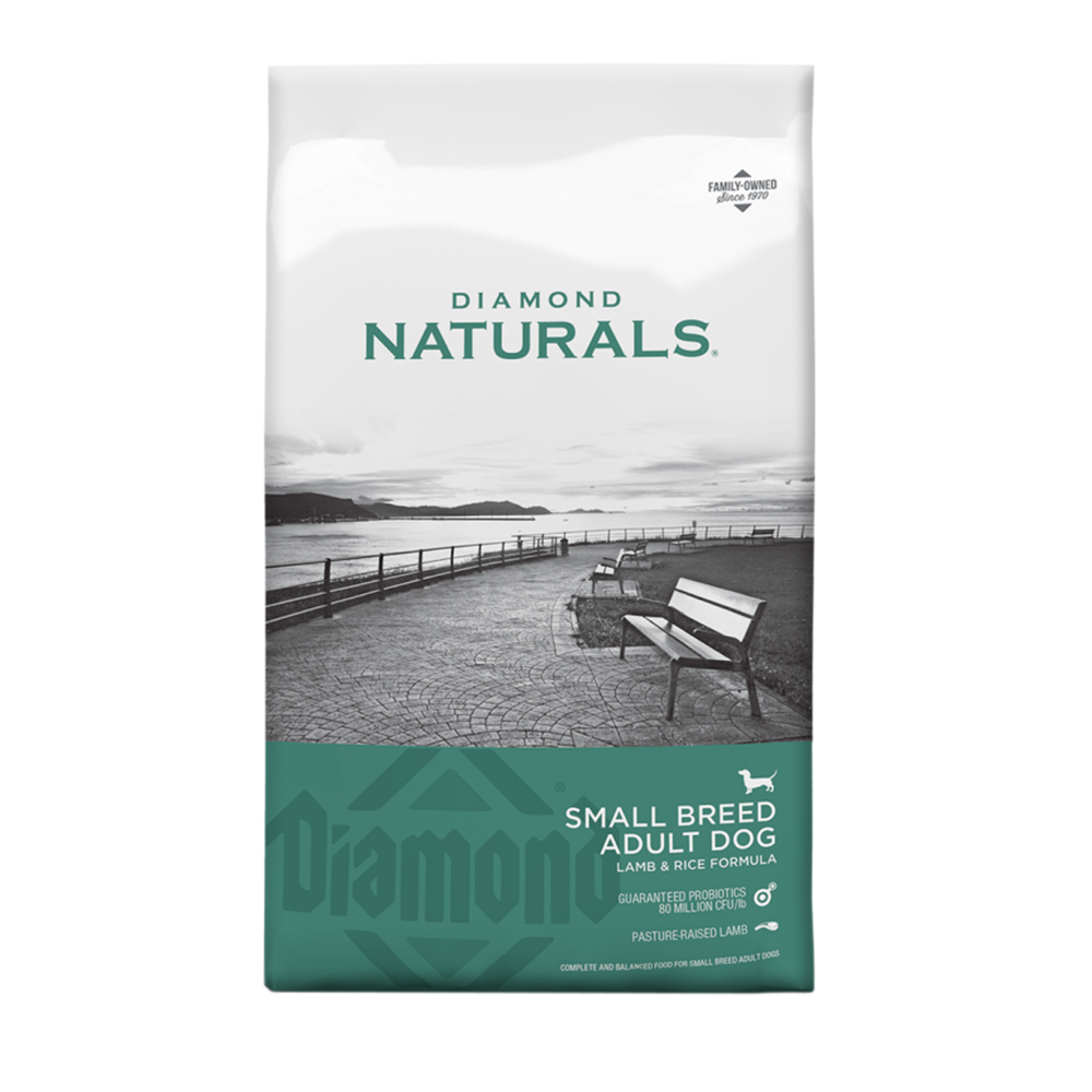 Alimento Diamond Naturals Cordero y Arroz Adulto Para Perro Razas Pequeñas