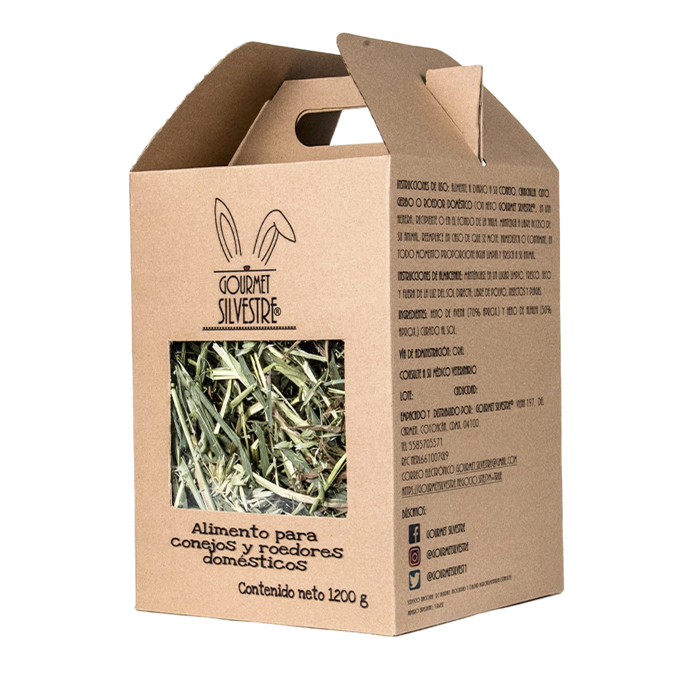 Heno De Avena Y Alfalfa Con Te de Limón 1.2 kg
