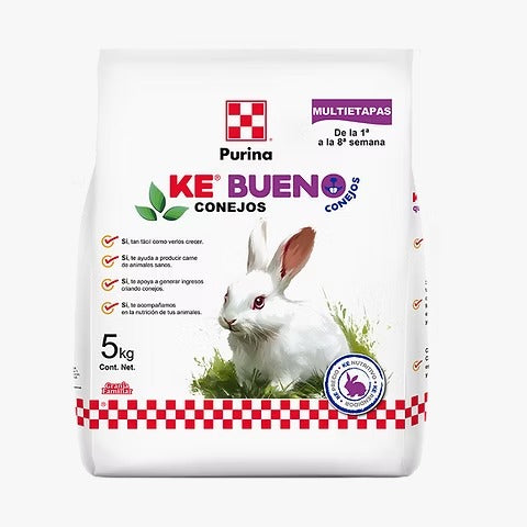 Alimento para Conejos Multietapas 5KG