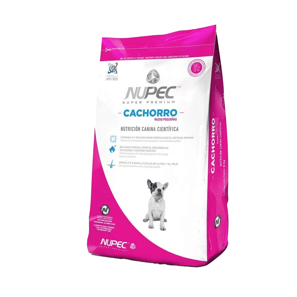 Nupec Alimento Cachorro Razas Pequeñas