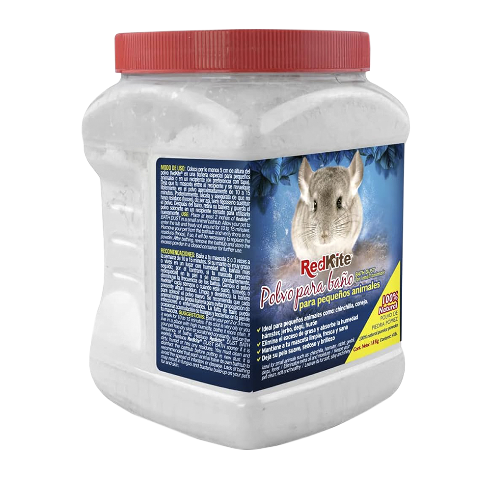 Polvo Redkite Para Baño de Chinchilla 1.5 kg