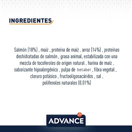 Advance Alimento Sensitive Raza Pequeña (UNICAMENTE BAJO PEDIDO)