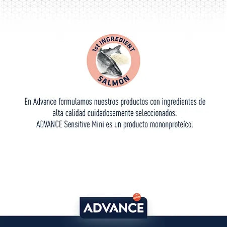 Advance Alimento Sensitive Raza Pequeña (UNICAMENTE BAJO PEDIDO)