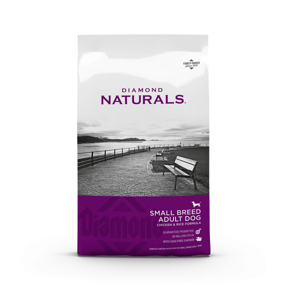 Alimento Diamond Naturals Pollo y Arroz Adulto Para Perro Razas Pequeñas