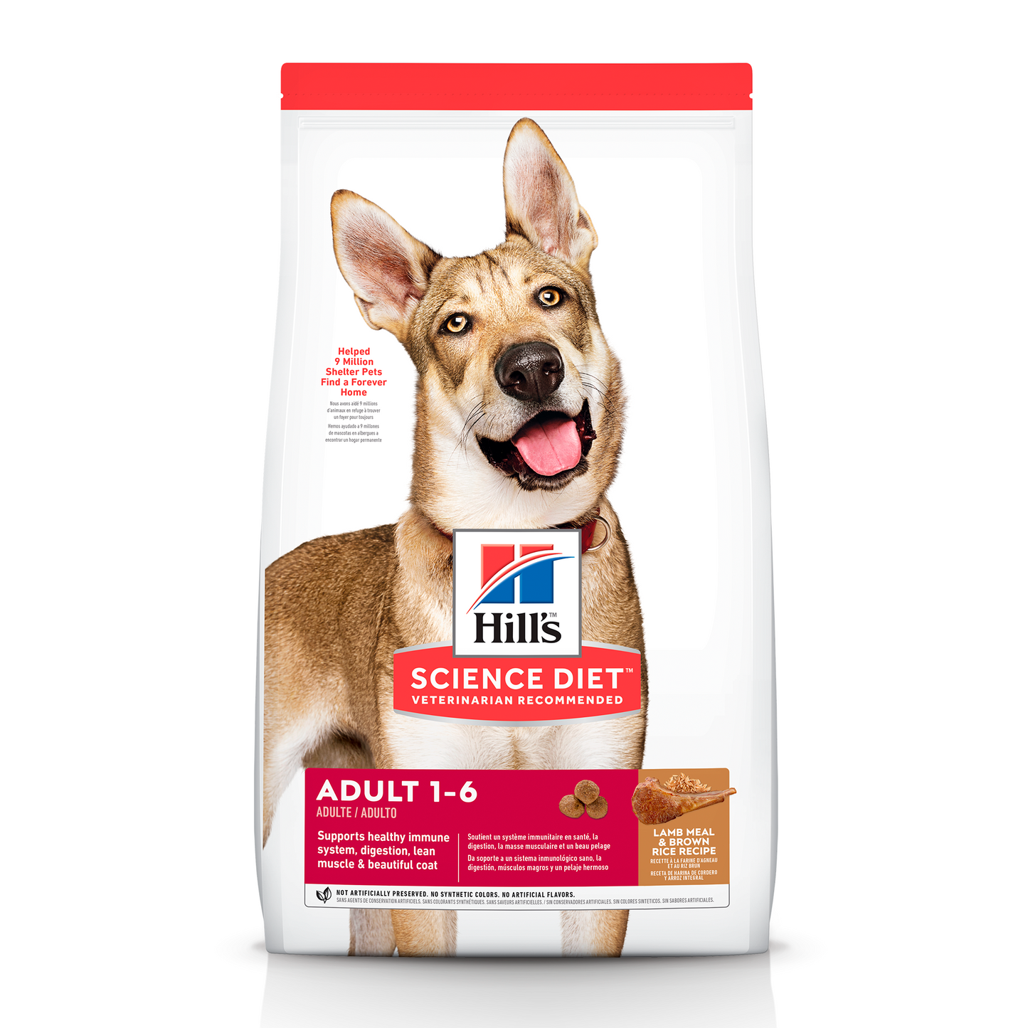 Alimento Hill's Science Diet Original Adulto Cordero y Arroz Para Perro 15kg