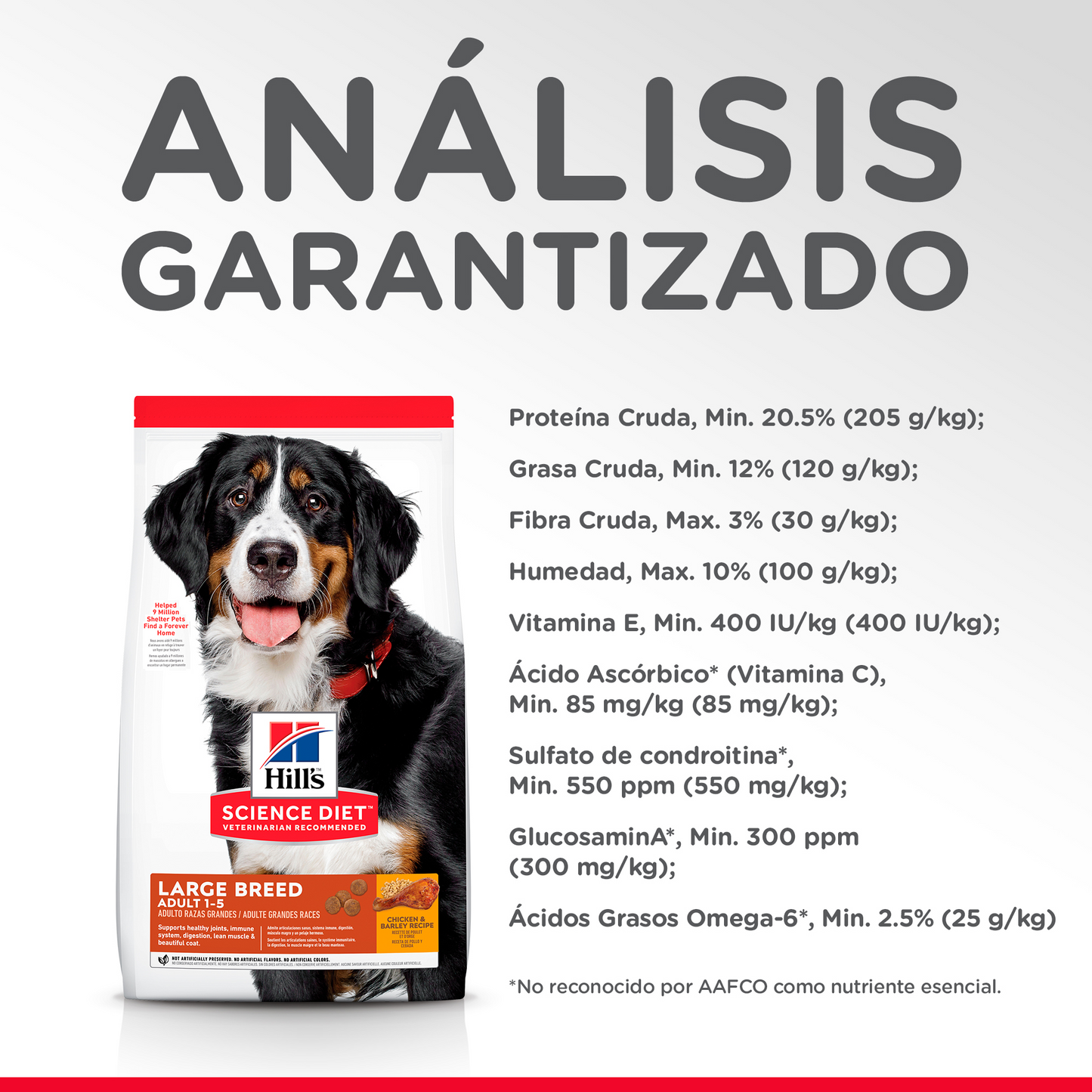 Alimento Hill's Science Diet Adult Large Breed (ÚNICAMENTE BAJO PEDIDO)