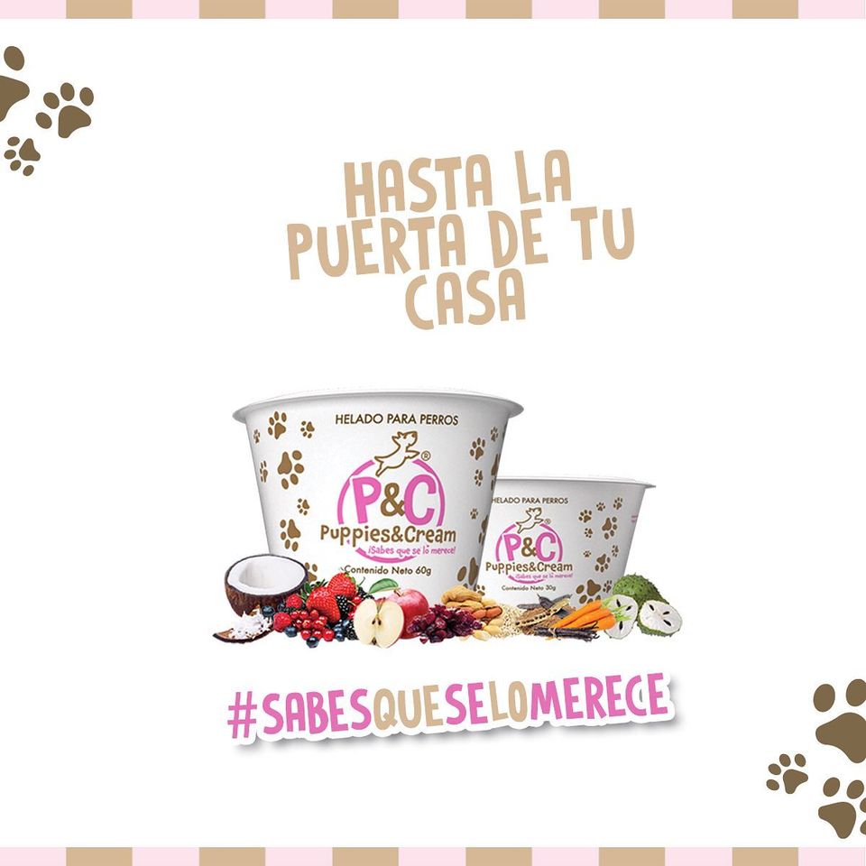 Helado Puppies&Cream Mantequilla de Cacahuate 30g