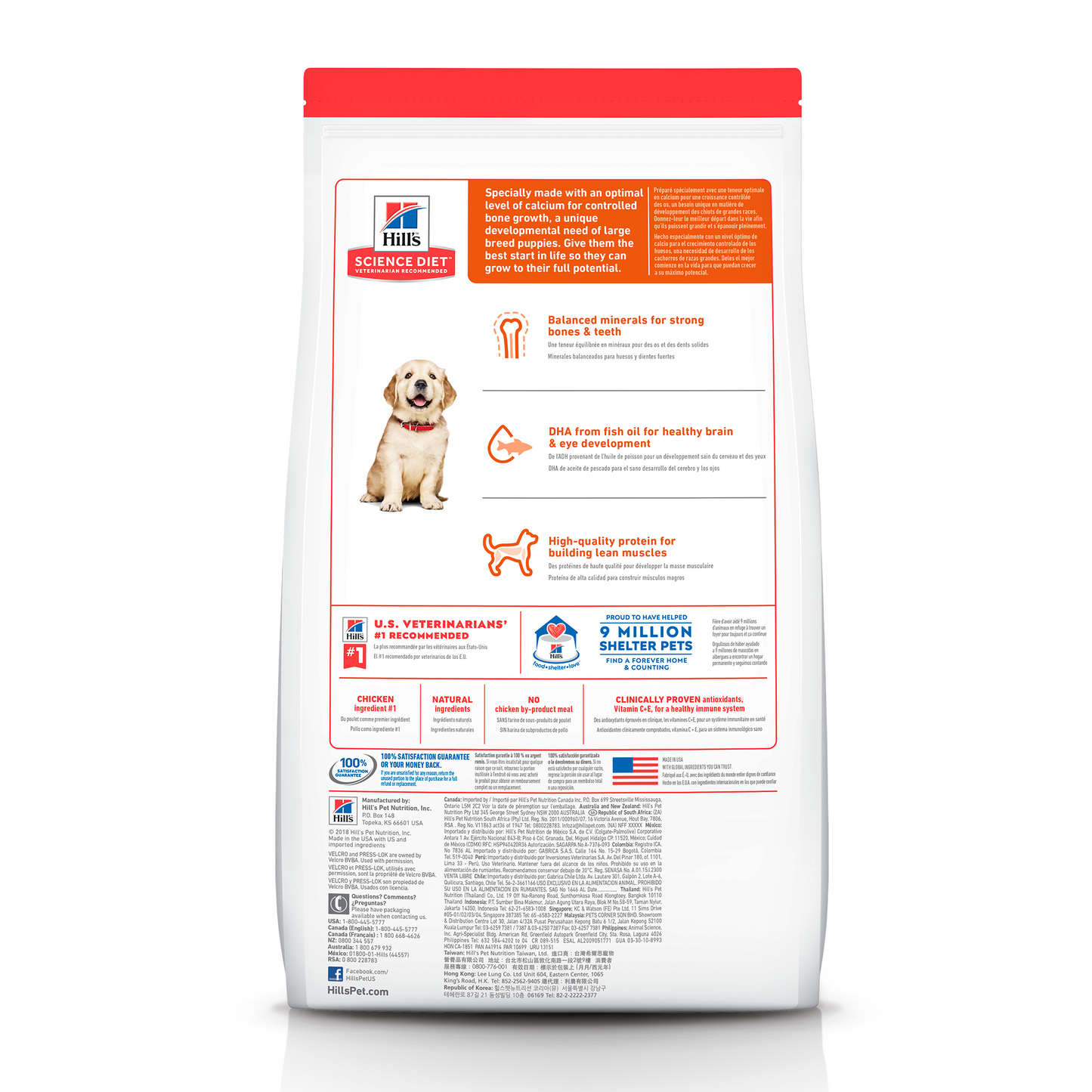 Alimento Hill's Science Diet Puppy Large Breed (UNICAMENTE BAJO PEDIDO)