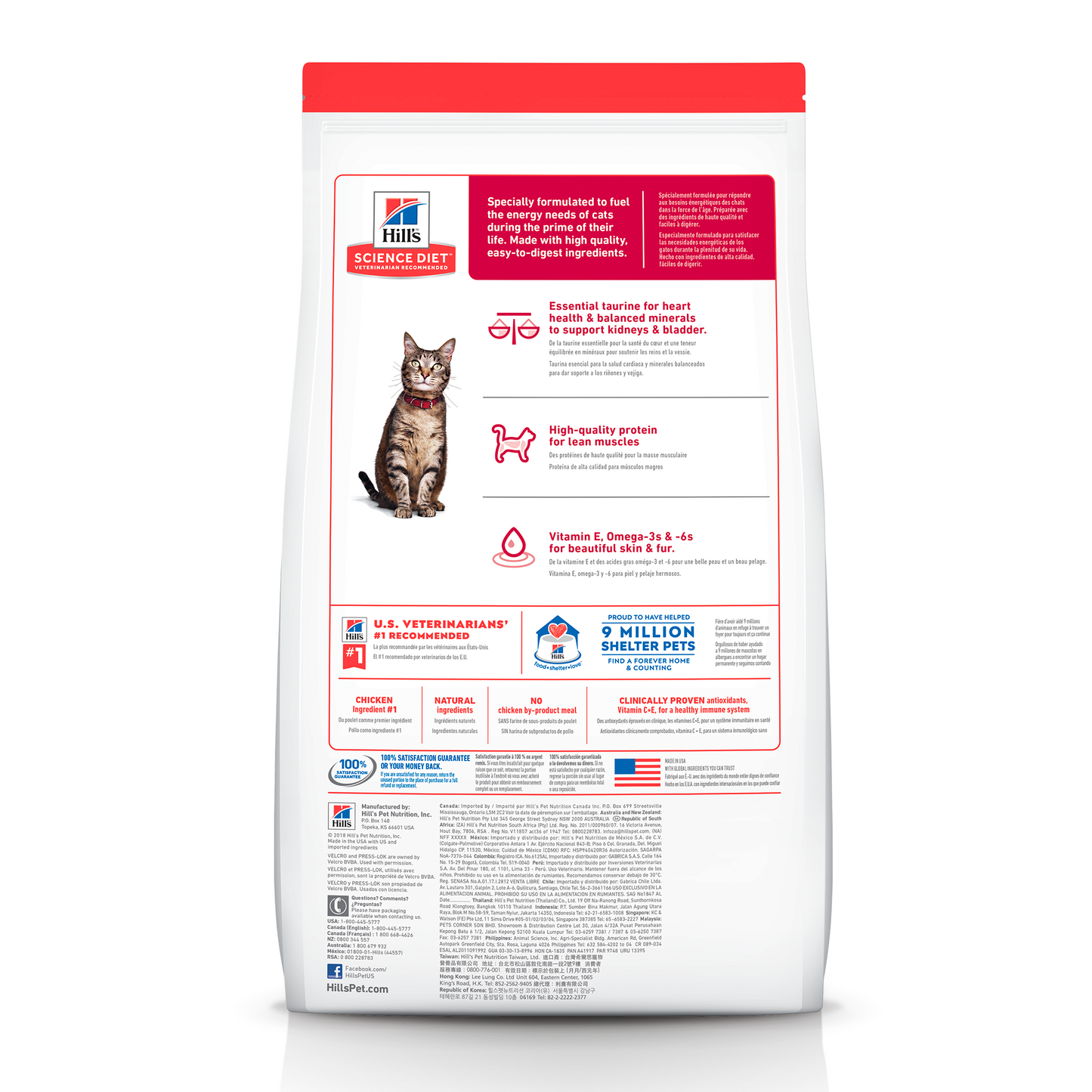 Alimento Hill's Science Diet Original Adulto Para Gato
