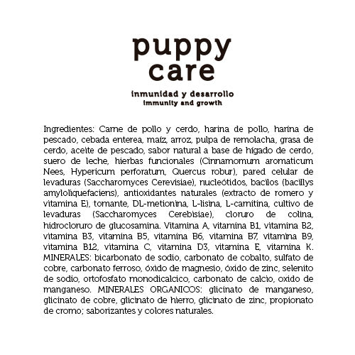 Alimento Carne Fresca Puppy Care Cachorros