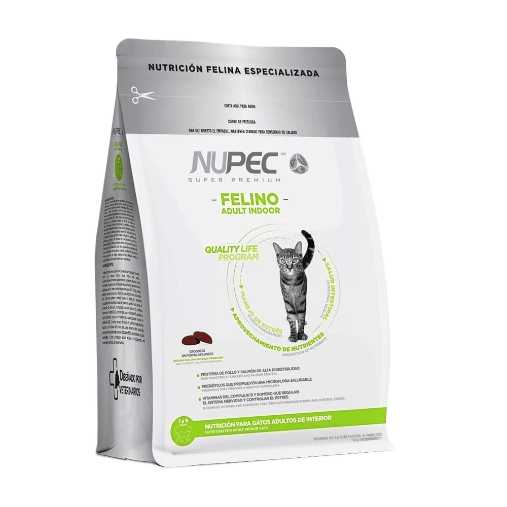 Nupec Alimento Adulto Indoor Para Gato
