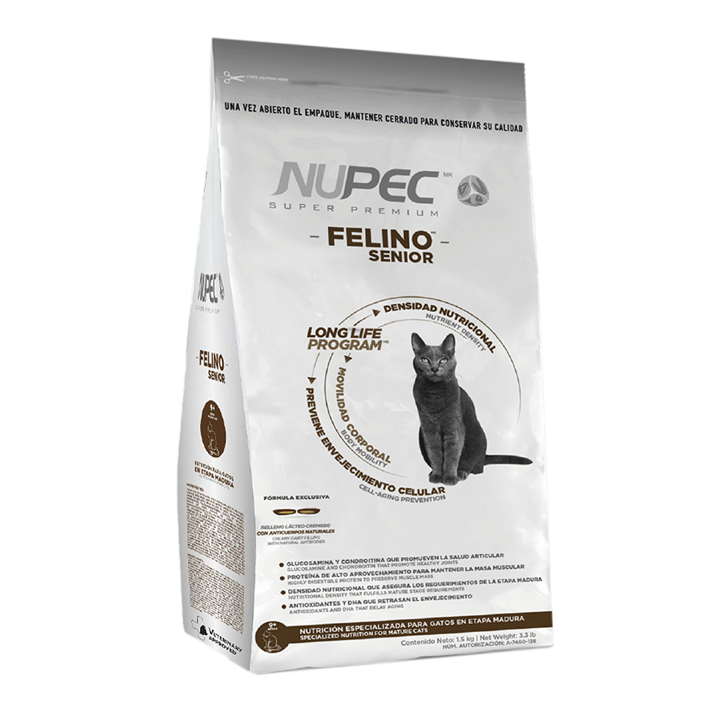 Nupec Alimento Senior Para Gato