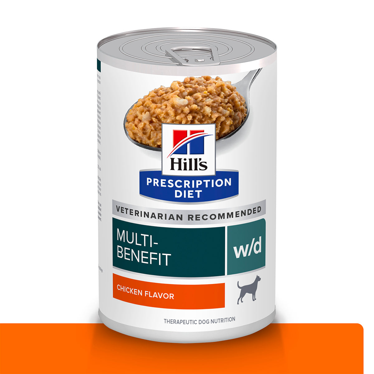 Alimento Hill's Prescription Diet w/d Multi-Beneficios Para Perro Lata 370g