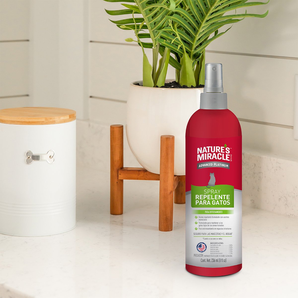 Nature’s Miracle Repelente para Gato – 236 ml