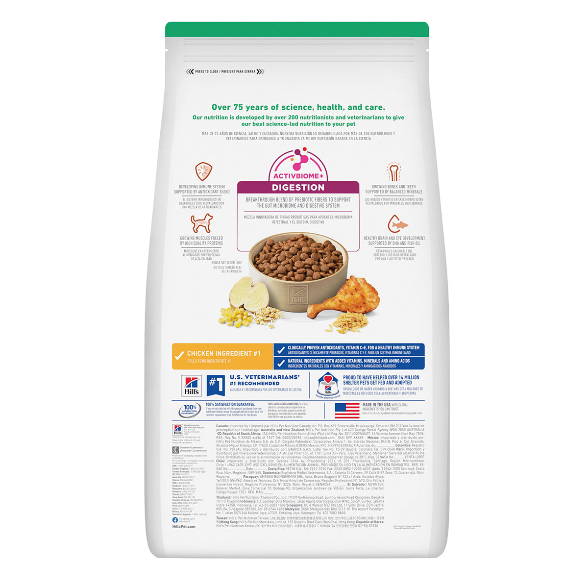 Alimento Hill's Science Diet Puppy Large Breed (UNICAMENTE BAJO PEDIDO)