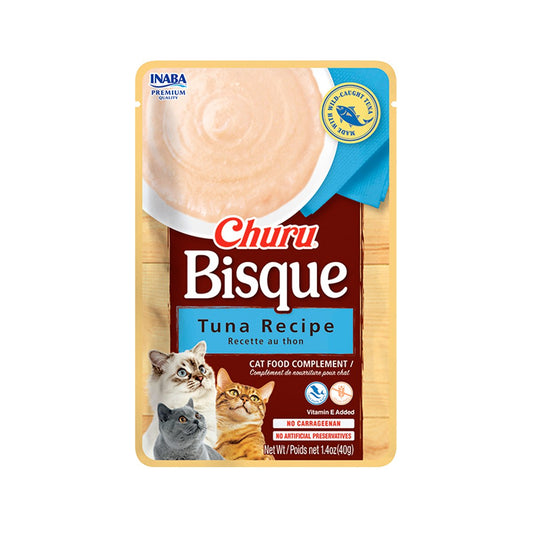 Churu Bisque Premio Cremoso para Gato Receta Atún, 40 g
