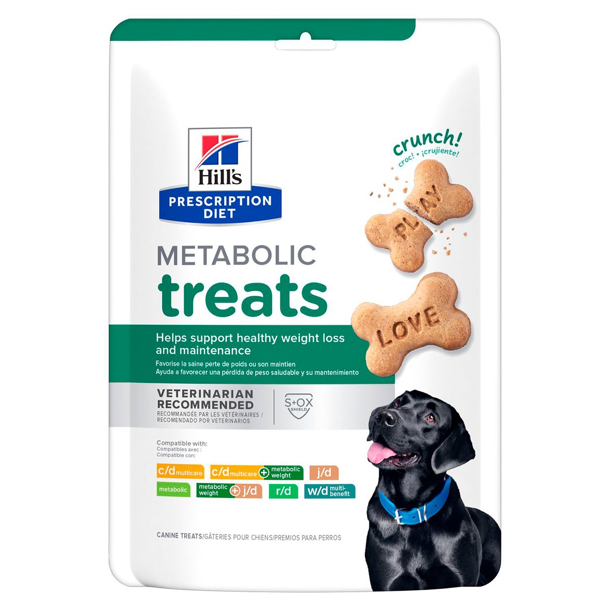 Hill's Prescription Diet Metabolic Premios Control de Peso para Perro 356 g
