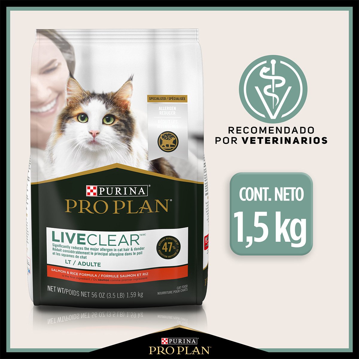 Alimento Pro Plan Liver Clear Para Gato (UNICAMENTE BAJO PEDIDO)