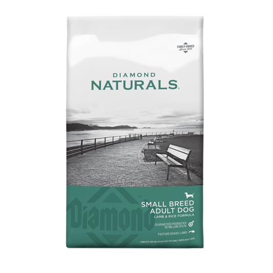 Alimento Diamond Naturals Cordero y Arroz Adulto Para Perro Razas Pequeñas