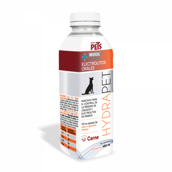 MS HydraPet Electrolitos Orales Sabor Carne P/Perro