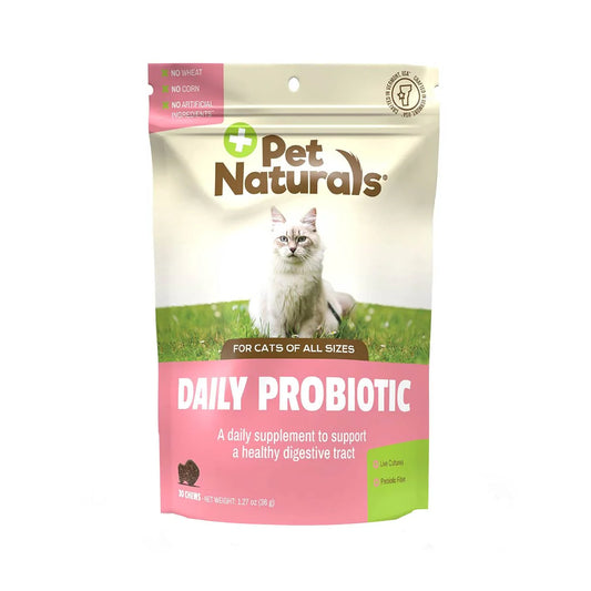 Pet Naturals Daily Probiotic Para Gatos 30 Masticables