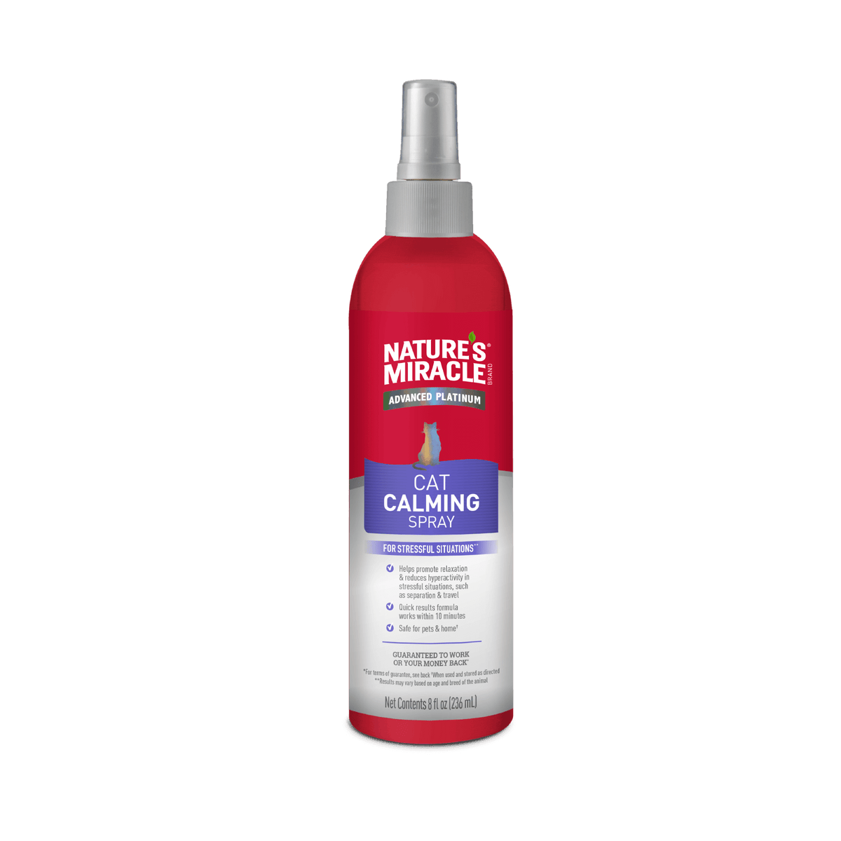 Spray Relajante Nature's Miracle Para Gato 236ml