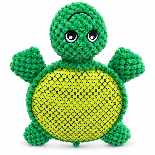 Cool Bao Bao — Tortuga verde de tela