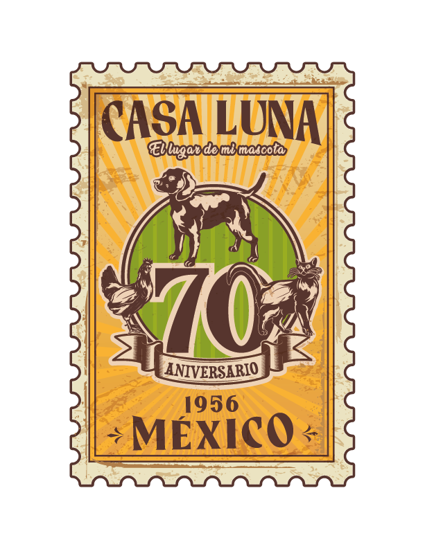Casa Luna. El lugar de mi mascota.