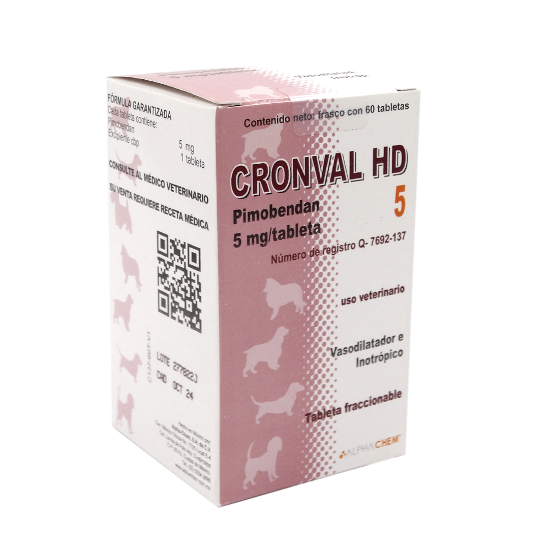 Cronval HD 5mg Frasco 60 Tabs
