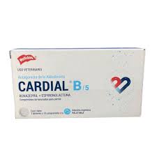 CARDIAL B 5 MG 20 TABLETAS (venta bajo RECETA CUANTIFICADA ACTUALIZADA)