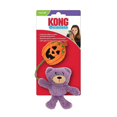 Juguete Kong Osito Con Calabaza Con Catnip Para Gato