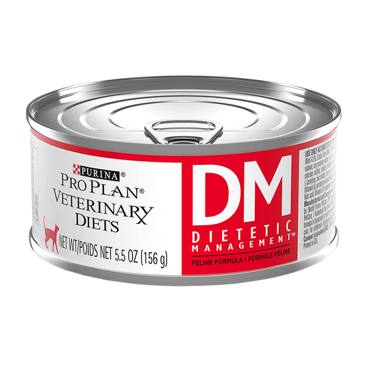 Alimento Pro Plan Veterinary Diets DM Control Diabetes Para Gato Lata 156g