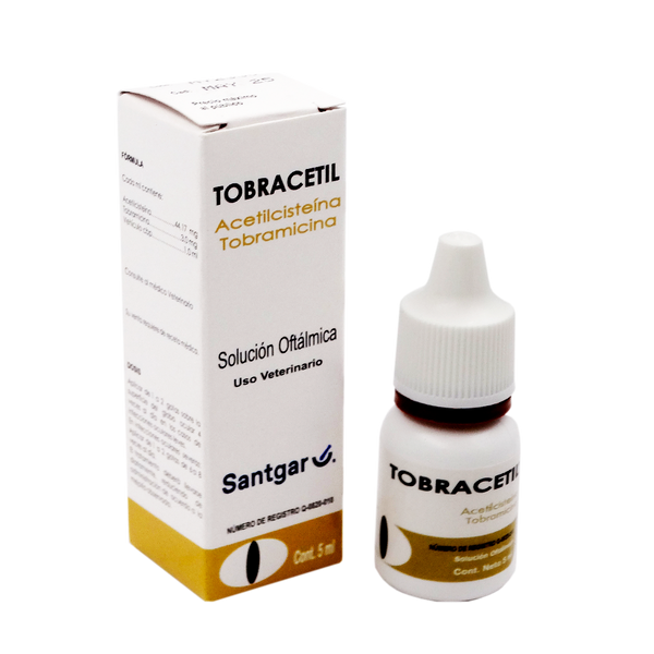 Tobracetil Solución Oftálmica 5 ml Tobramicina