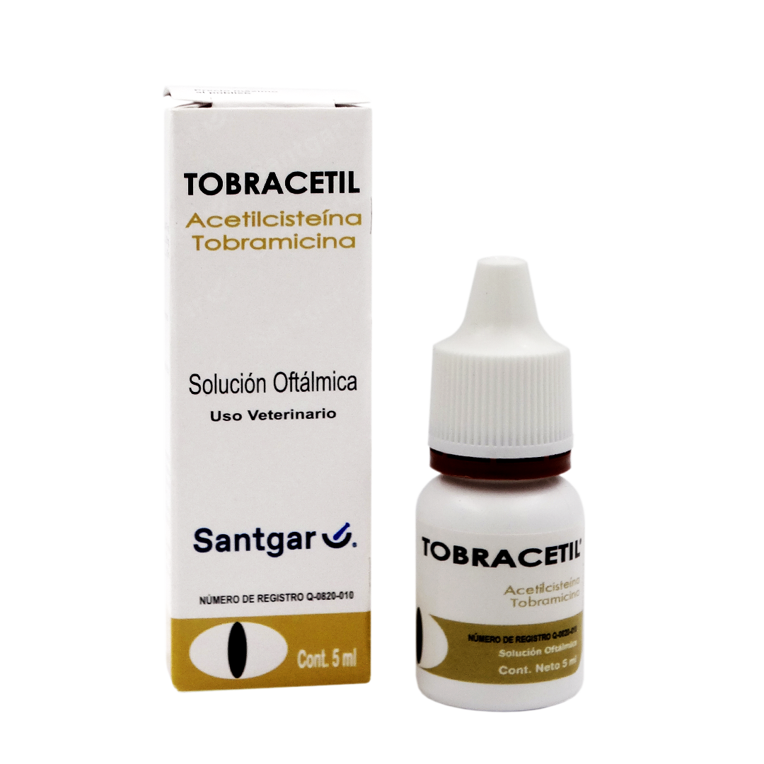 Tobracetil Solución Oftálmica 5 ml Tobramicina
