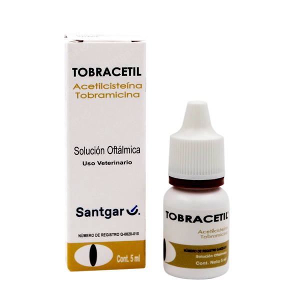 Tobracetil Solución Oftálmica 5 ml Tobramicina