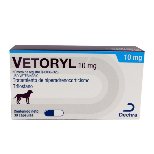 Vetoryl 10 mg Caja Con 30 Capsulas