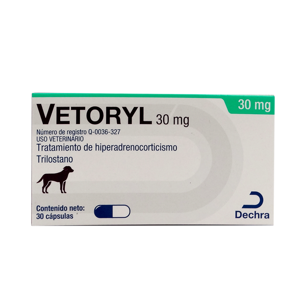Vetoryl 30 mg Caja Con 30 Capsulas