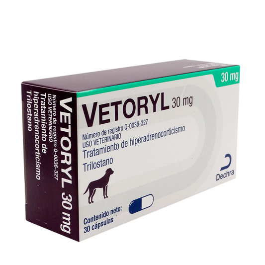 Vetoryl 30 mg Caja Con 30 Capsulas
