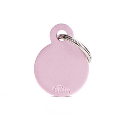 Placa Esfera Rosa Para Mascota