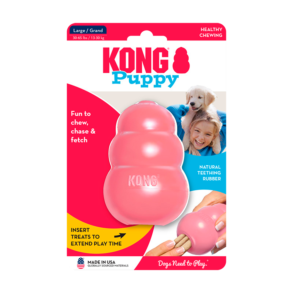 Juguete Kong Puppy Grande Para Perro