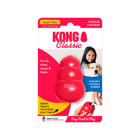 Juguete Kong Clásico Chico Para Perro