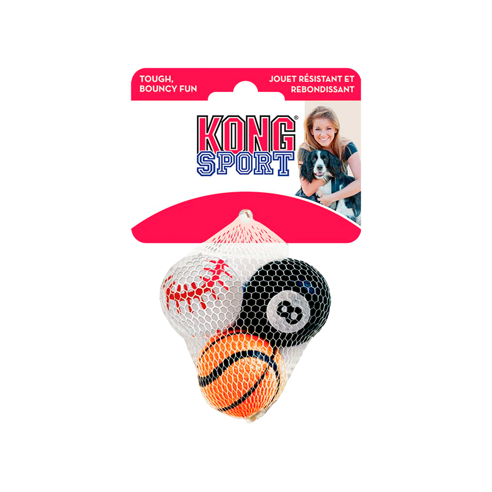 Pelotas Kong Sport Chicas Para Perro 3pz