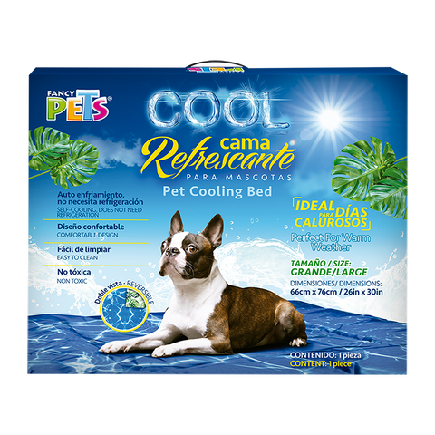 Cama Fancy Pets Cool Refrescante Grande Para Mascota