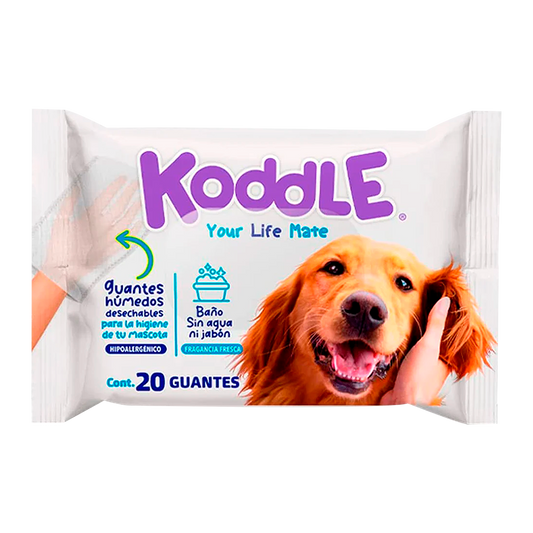 Guantes Limpiadores Koddle Para Mascota 20pz