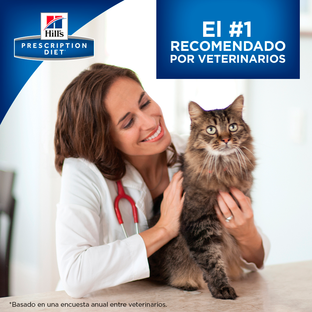 Alimento Hill's Prescription Diet k/d Cuidado del Riñon Para Gato Lata 156g