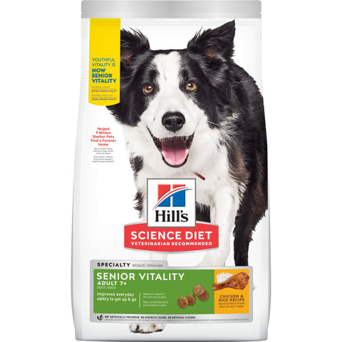 Alimento Hill's Science Diet Senior Vitality Para Perro 5.7kg